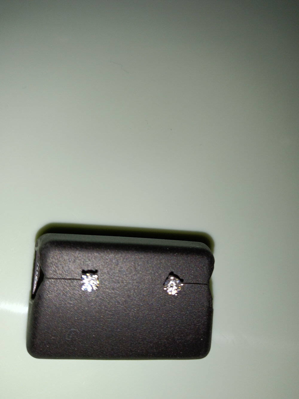 Moissanite Earrings Sterling Silver Studs